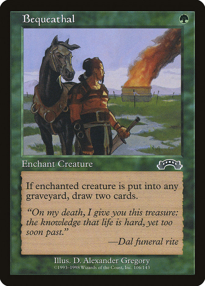 Bequeathal [Exodus] MTG Single Magic: The Gathering | Red Claw Gaming