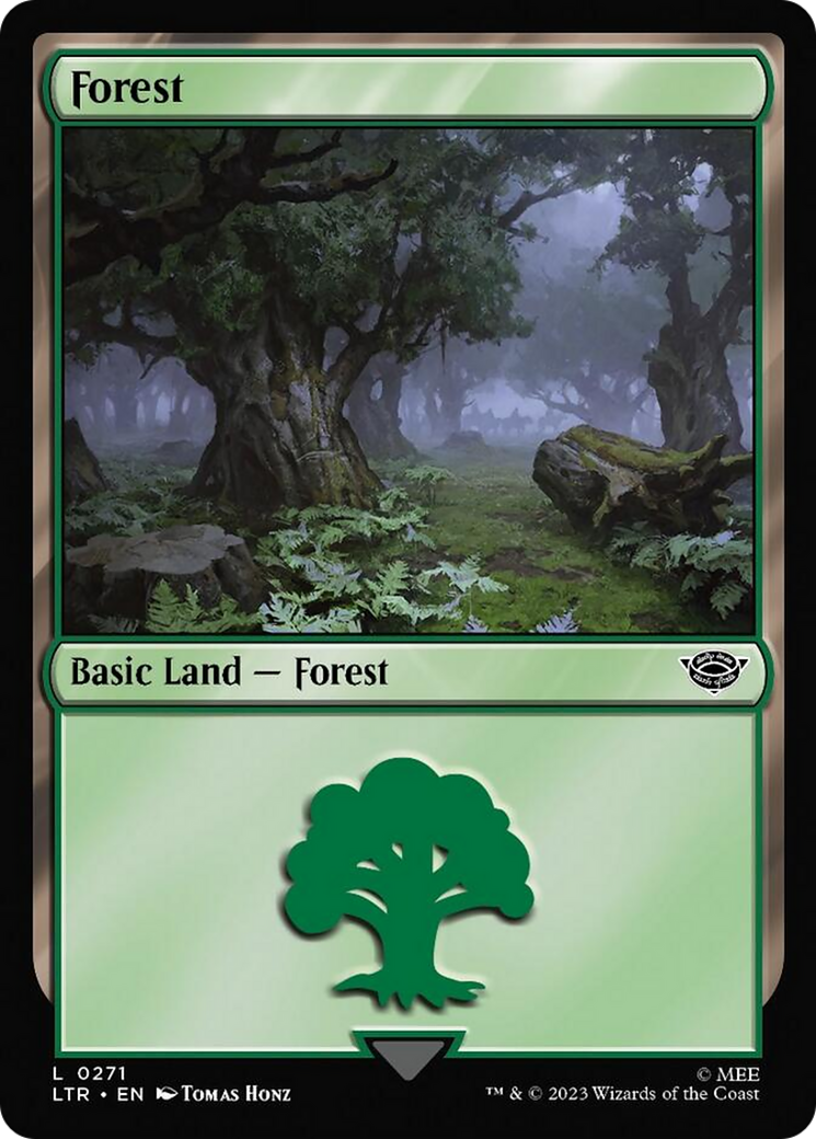 Forest (271) [The Lord of the Rings: Tales of Middle-Earth] MTG Single Magic: The Gathering | Red Claw Gaming