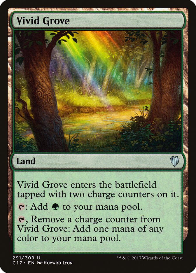 Vivid Grove [Commander 2017] MTG Single Magic: The Gathering | Red Claw Gaming