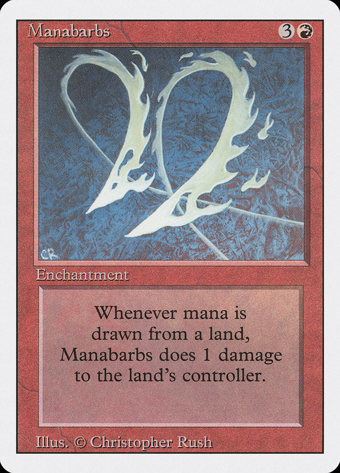 Manabarbs [Revised Edition] MTG Single Magic: The Gathering | Red Claw Gaming
