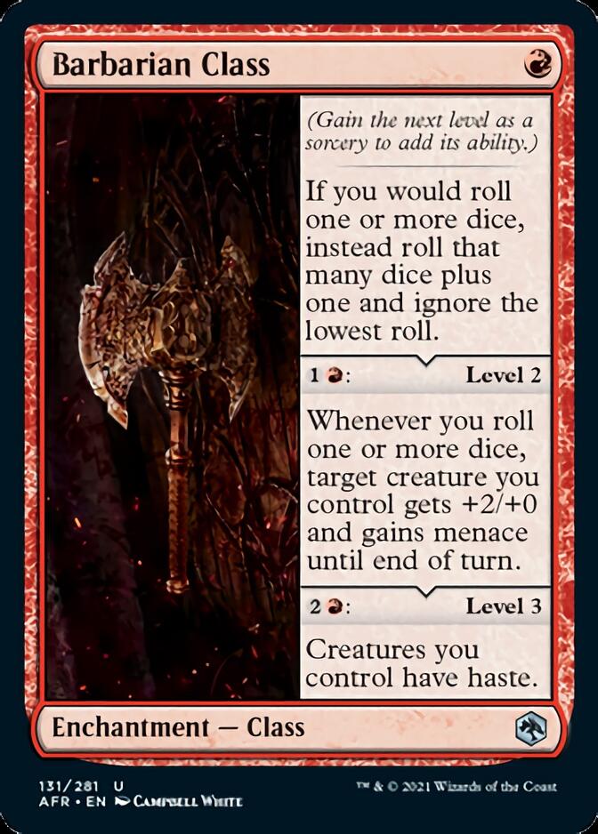 Barbarian Class [Dungeons & Dragons: Adventures in the Forgotten Realms] MTG Single Magic: The Gathering | Red Claw Gaming
