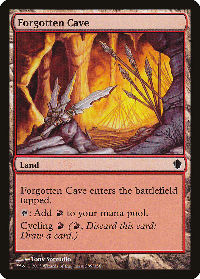 Forgotten Cave [Commander 2013] MTG Single Magic: The Gathering | Red Claw Gaming