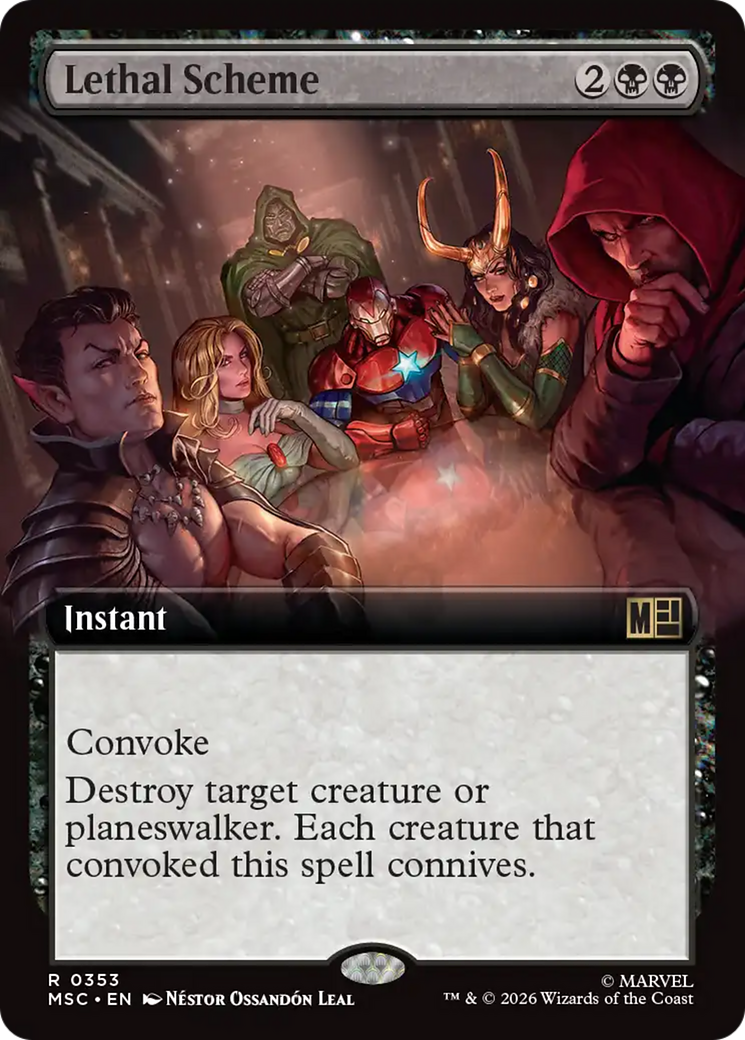Lethal Scheme (Extended Art) [Marvel Super Heroes Commander] | Red Claw Gaming