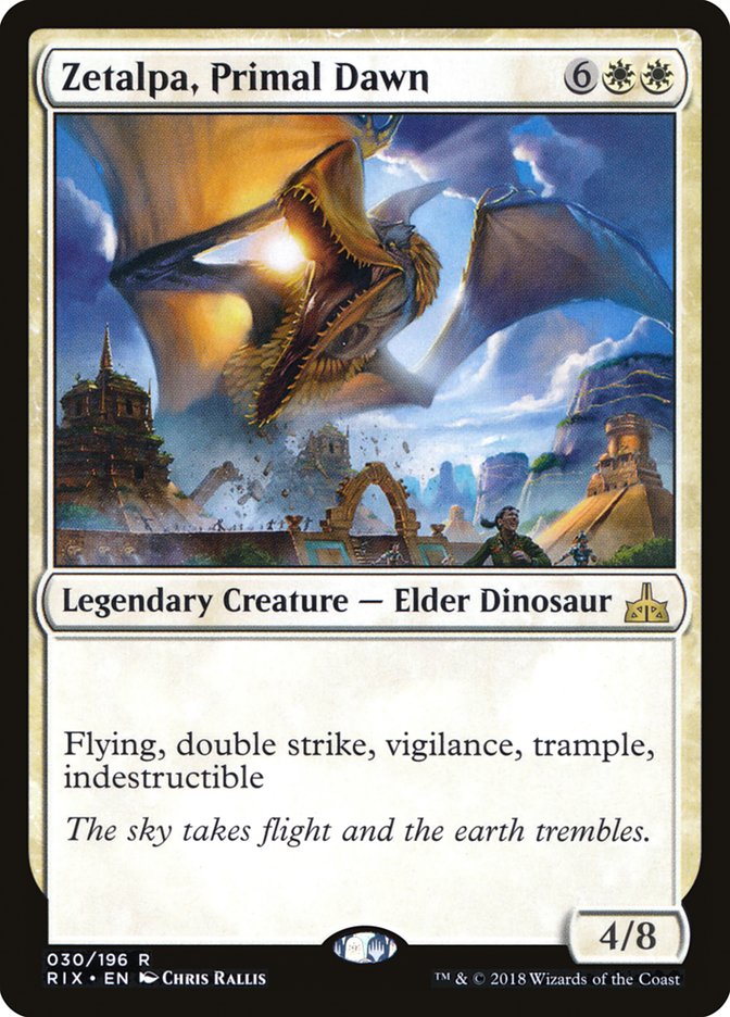 Zetalpa, Primal Dawn [Rivals of Ixalan] MTG Single Magic: The Gathering | Red Claw Gaming