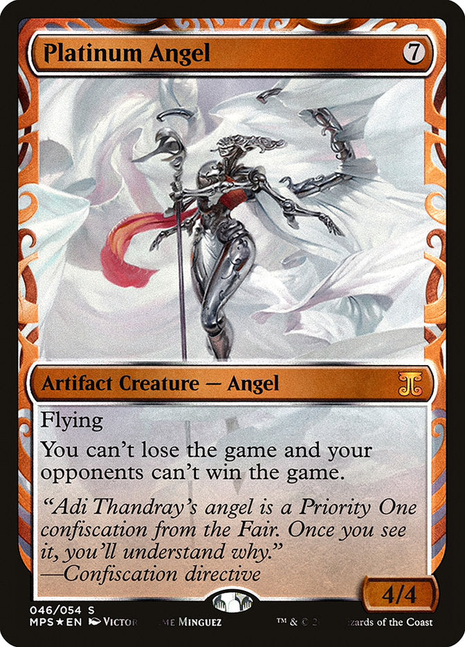 Platinum Angel [Kaladesh Inventions] MTG Single Magic: The Gathering | Red Claw Gaming