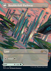 Branchloft Pathway // Boulderloft Pathway (Borderless) [Secret Lair: Ultimate Edition 2] MTG Single Magic: The Gathering | Red Claw Gaming