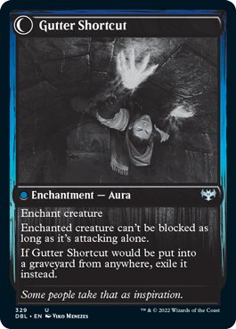 Gutter Skulker // Gutter Shortcut [Innistrad: Double Feature] MTG Single Magic: The Gathering | Red Claw Gaming