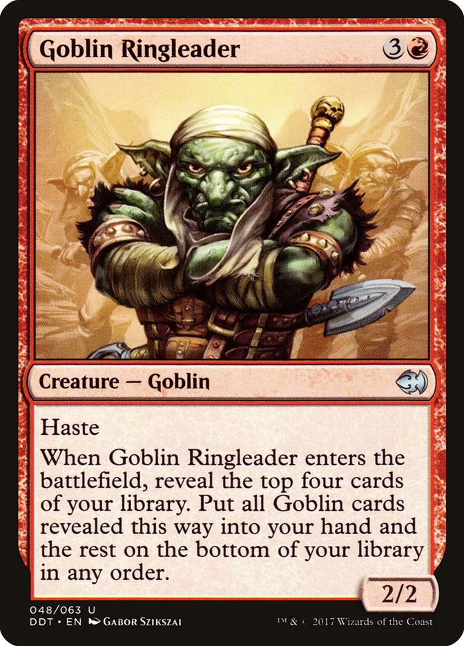 Goblin Ringleader [Duel Decks: Merfolk vs. Goblins] MTG Single Magic: The Gathering | Red Claw Gaming