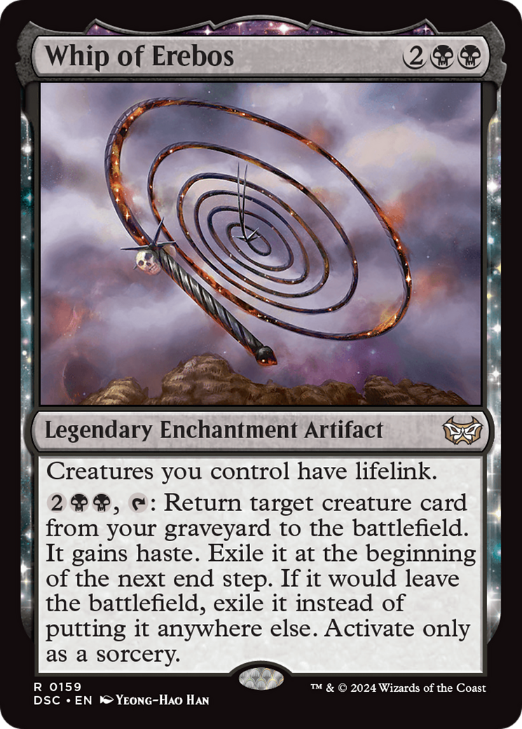 Whip of Erebos [Duskmourn: House of Horror Commander] MTG Single Magic: The Gathering | Red Claw Gaming