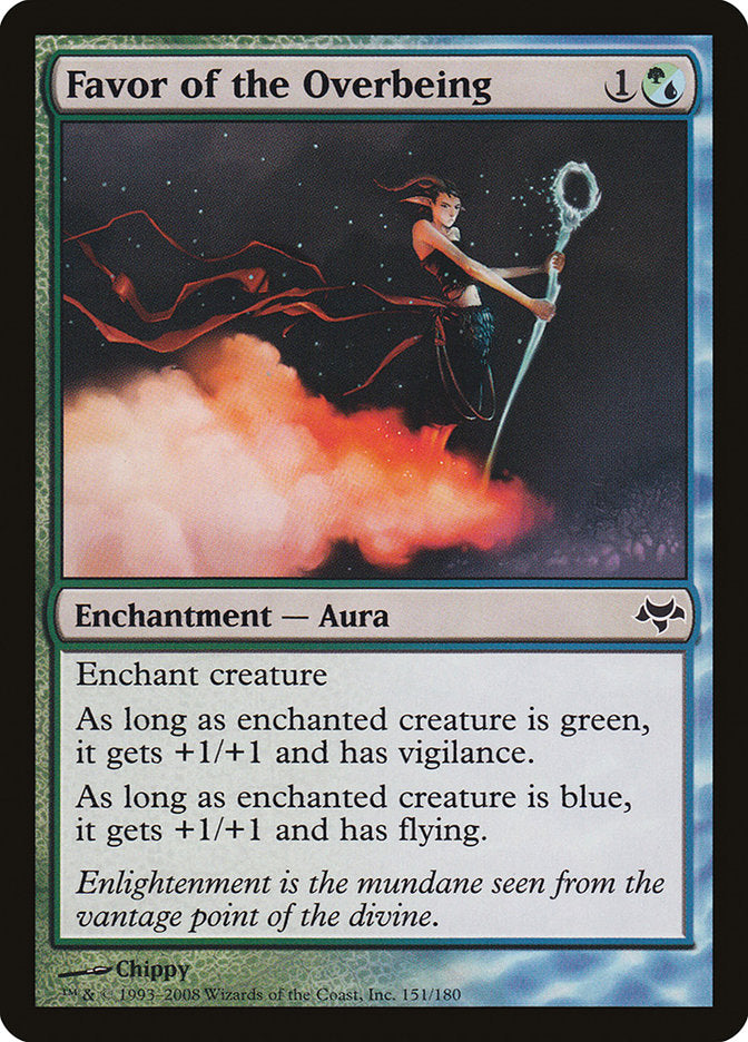 Favor of the Overbeing [Eventide] MTG Single Magic: The Gathering | Red Claw Gaming