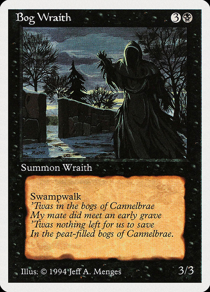 Bog Wraith [Summer Magic / Edgar] MTG Single Magic: The Gathering | Red Claw Gaming