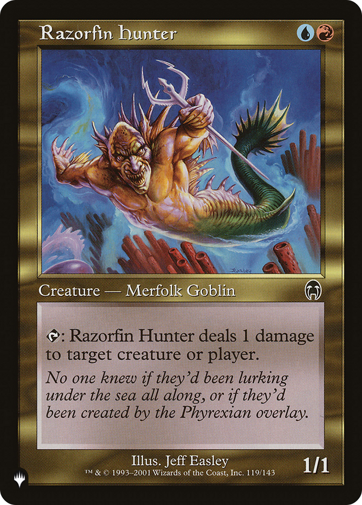 Razorfin Hunter [The List] MTG Single Magic: The Gathering | Red Claw Gaming