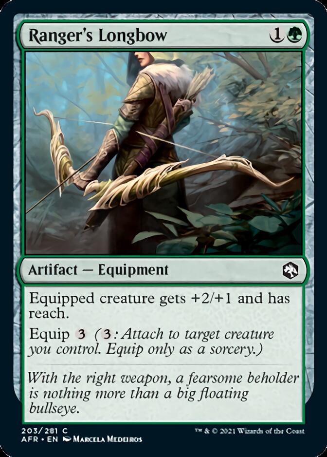 Ranger's Longbow [Dungeons & Dragons: Adventures in the Forgotten Realms] MTG Single Magic: The Gathering | Red Claw Gaming