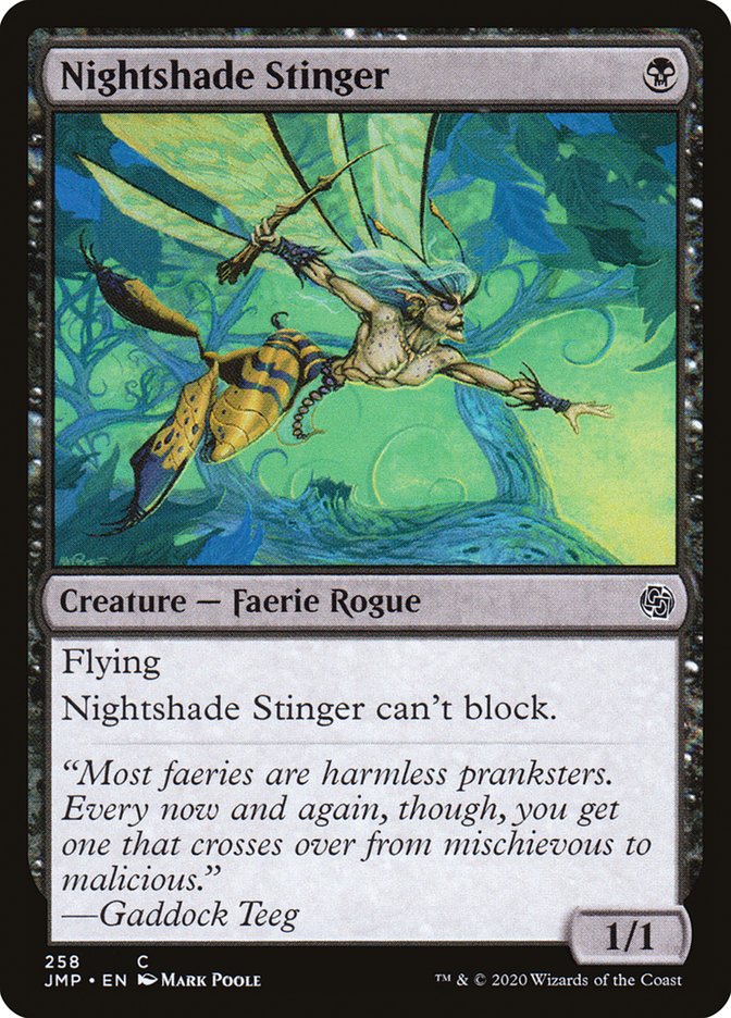 Nightshade Stinger [Jumpstart] MTG Single Magic: The Gathering | Red Claw Gaming