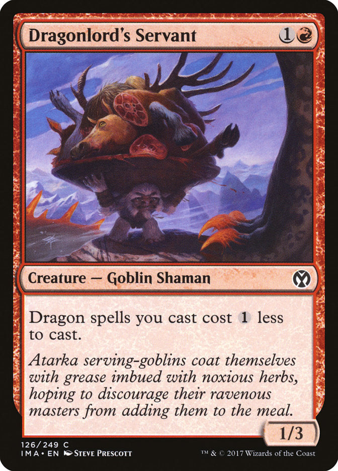Dragonlord's Servant [Iconic Masters] MTG Single Magic: The Gathering | Red Claw Gaming