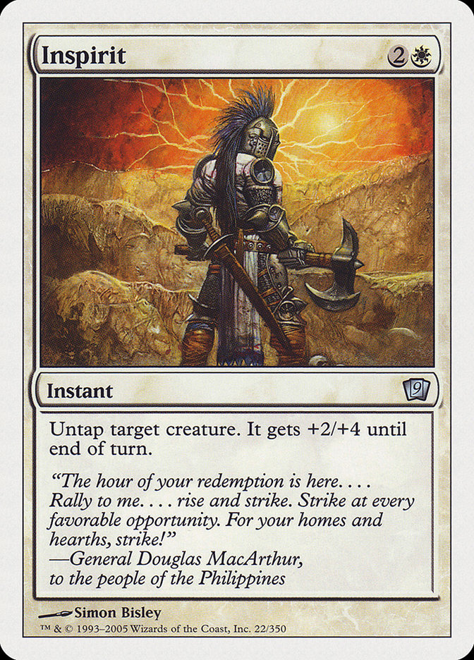 Inspirit [Ninth Edition] MTG Single Magic: The Gathering | Red Claw Gaming