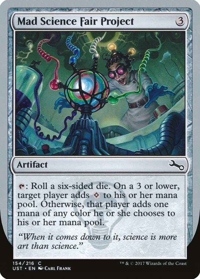 Mad Science Fair Project [Unstable] MTG Single Magic: The Gathering | Red Claw Gaming