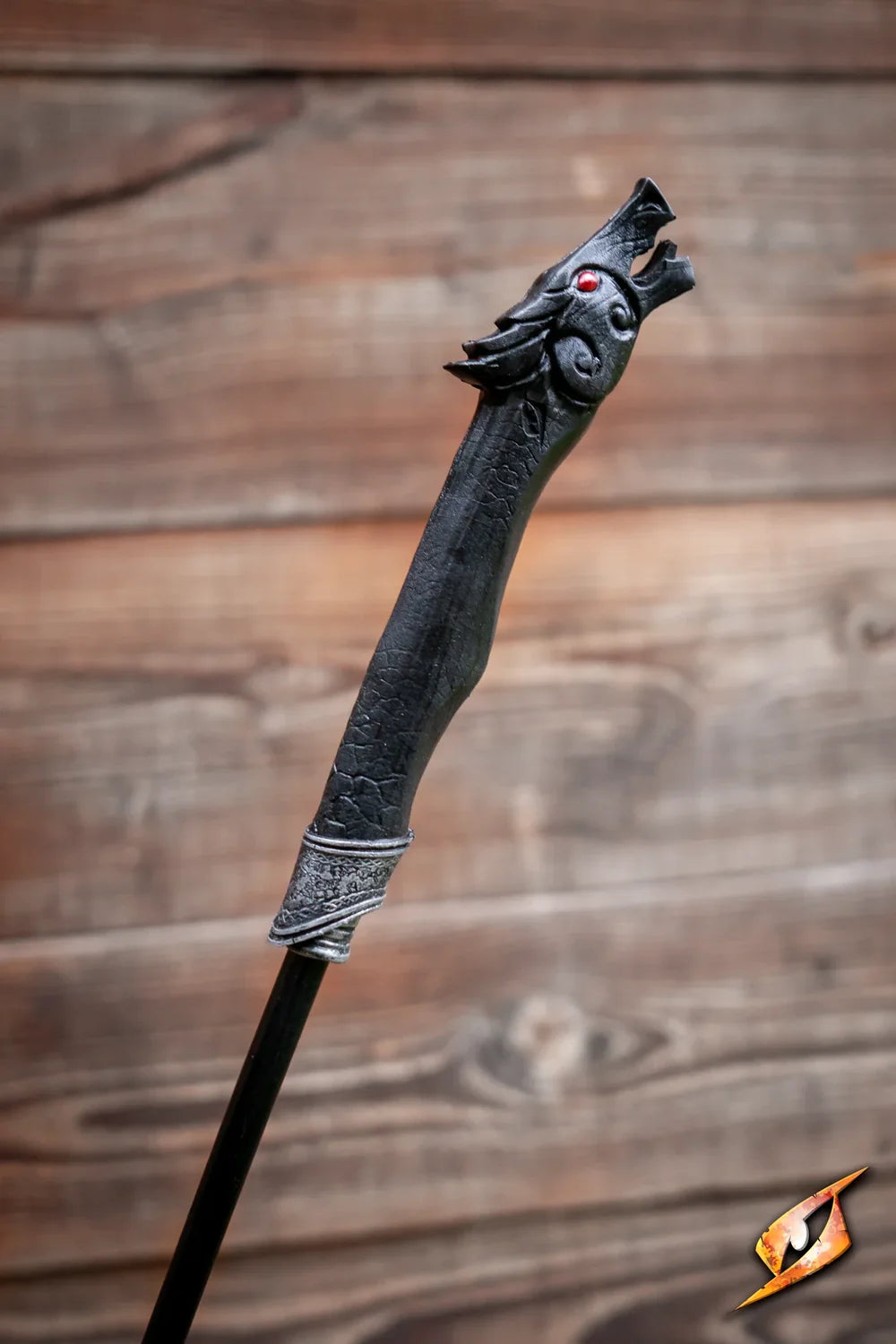 Fafnir Wand - Black LARP Iron Fortress | Red Claw Gaming