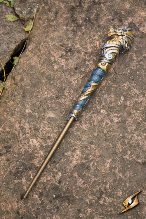 Faust Wand - Gold LARP Iron Fortress | Red Claw Gaming