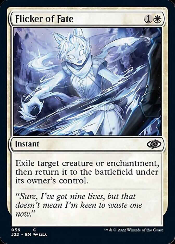 Flicker of Fate [Jumpstart 2022] MTG Single Magic: The Gathering | Red Claw Gaming
