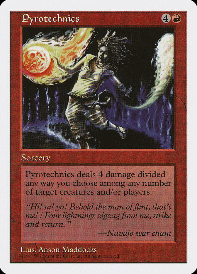 Pyrotechnics [Fifth Edition] MTG Single Magic: The Gathering | Red Claw Gaming