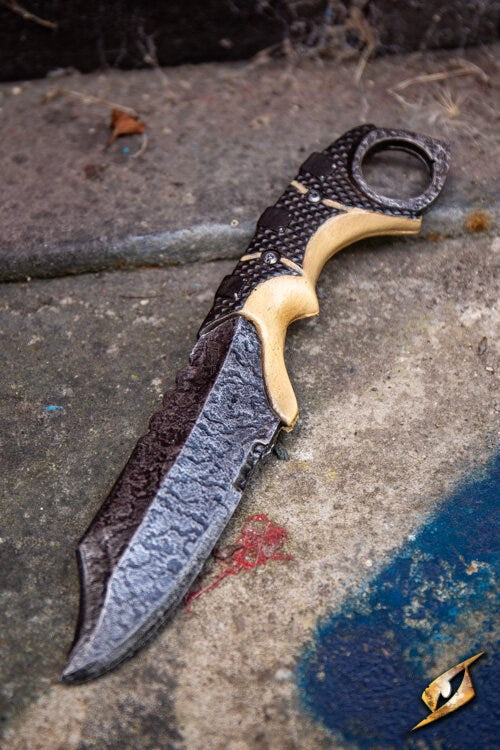 Tactical Throwing Knife - Beige - 21 cm LARP Iron Fortress | Red Claw Gaming