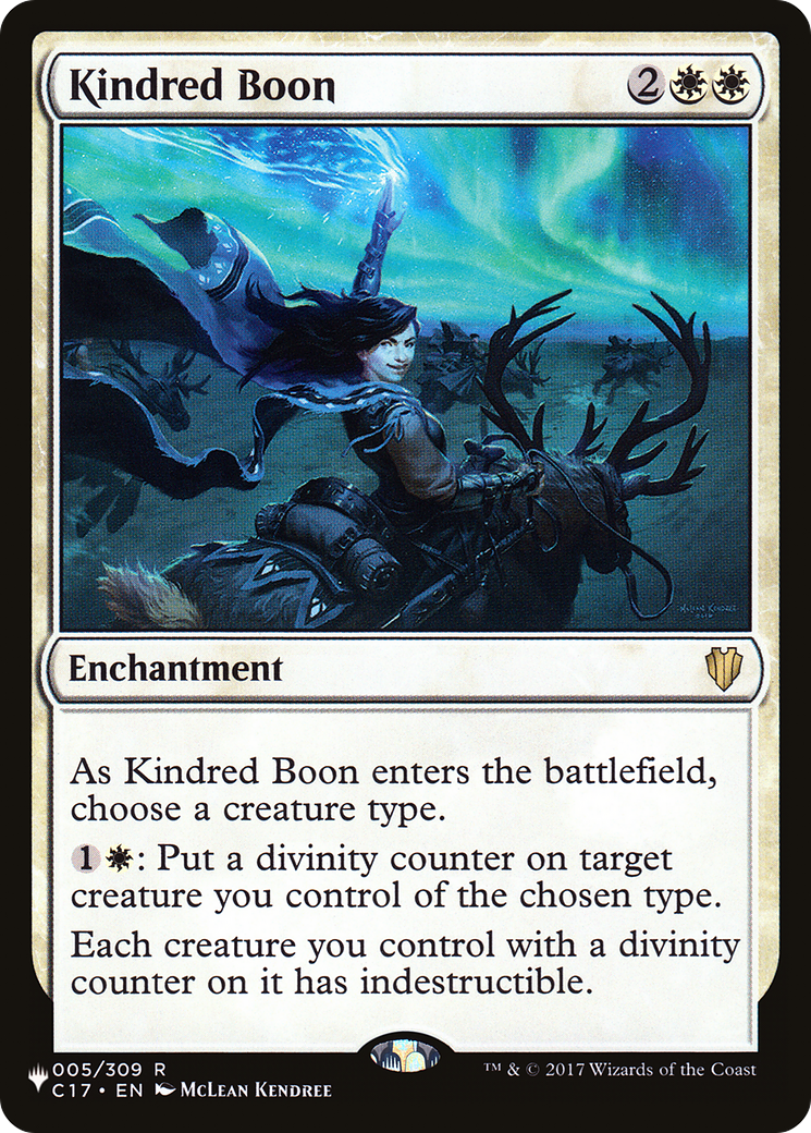 Kindred Boon [Secret Lair: Angels] MTG Single Magic: The Gathering | Red Claw Gaming