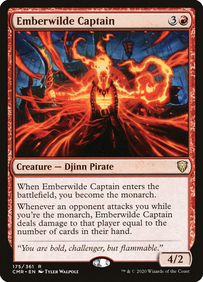 Emberwilde Captain [Commander Legends] MTG Single Magic: The Gathering | Red Claw Gaming