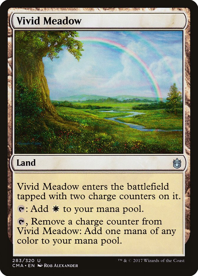 Vivid Meadow [Commander Anthology] MTG Single Magic: The Gathering | Red Claw Gaming