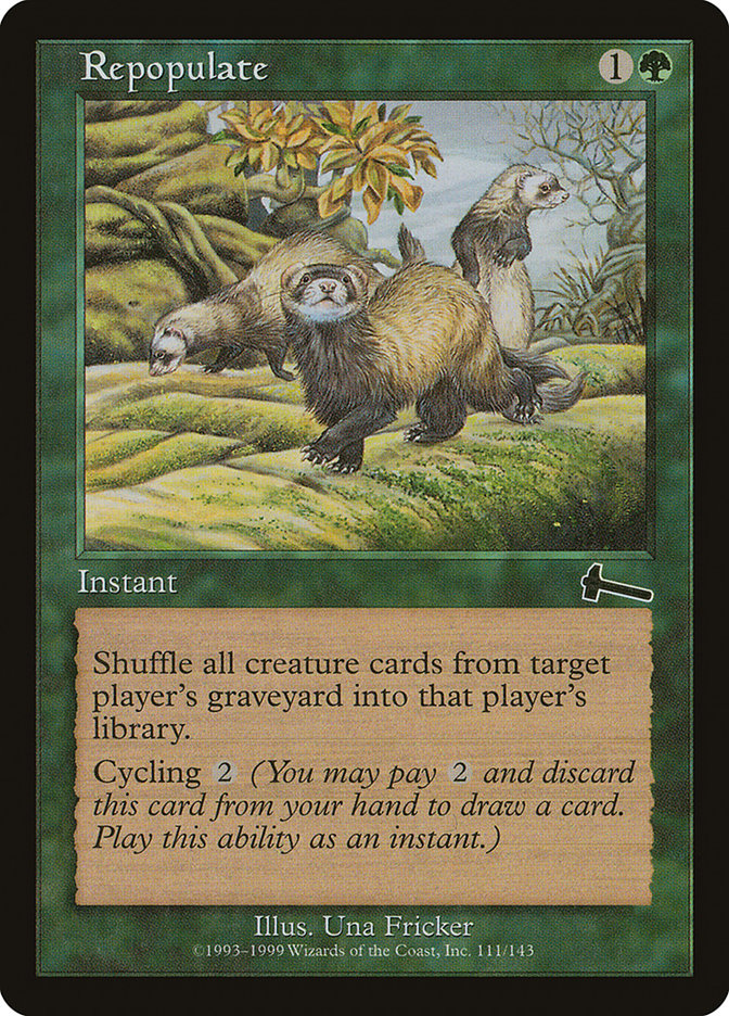 Repopulate [Urza's Legacy] MTG Single Magic: The Gathering | Red Claw Gaming
