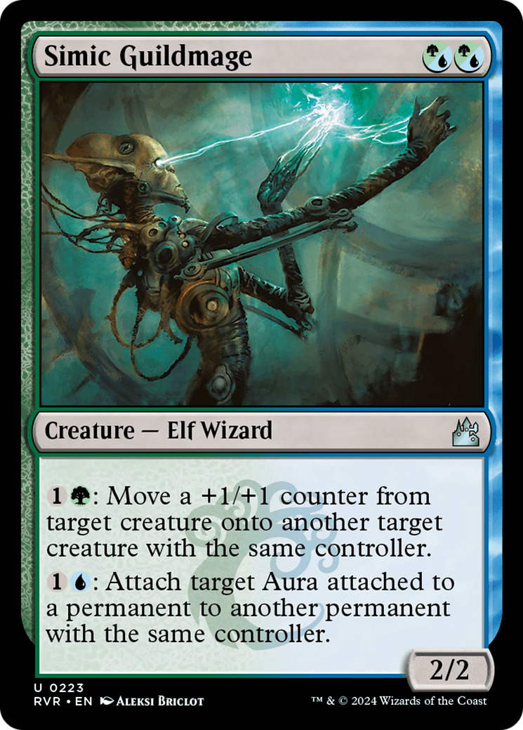 Simic Guildmage [Ravnica Remastered] MTG Single Magic: The Gathering | Red Claw Gaming