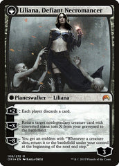 Liliana, Heretical Healer // Liliana, Defiant Necromancer [Magic Origins Prerelease Promos] MTG Single Magic: The Gathering | Red Claw Gaming