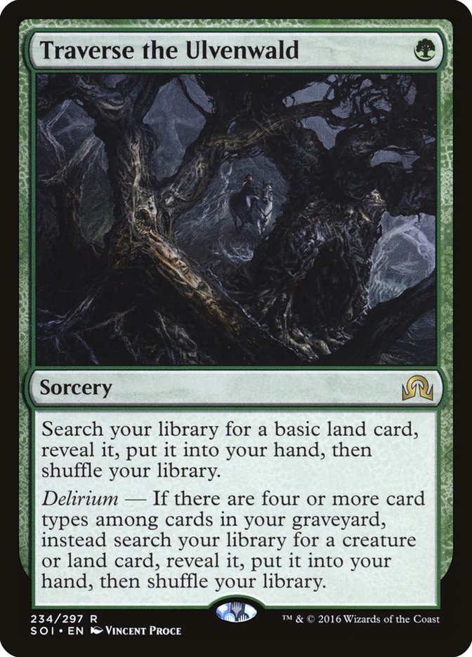 Traverse the Ulvenwald [Shadows over Innistrad] MTG Single Magic: The Gathering | Red Claw Gaming