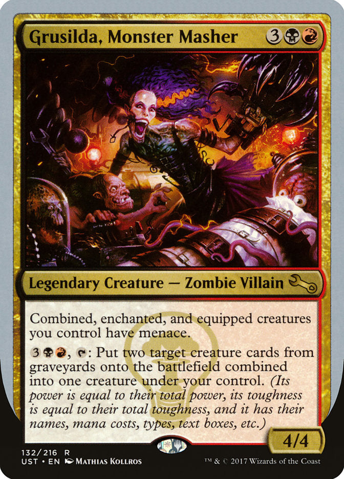 Grusilda, Monster Masher [Unstable] MTG Single Magic: The Gathering | Red Claw Gaming