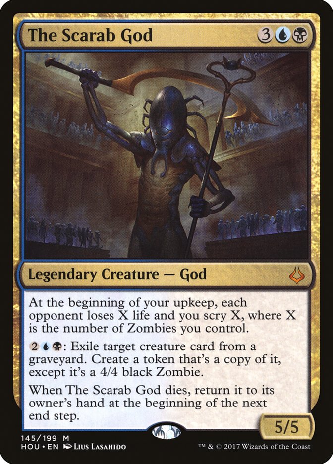 The Scarab God [Hour of Devastation] MTG Single Magic: The Gathering | Red Claw Gaming