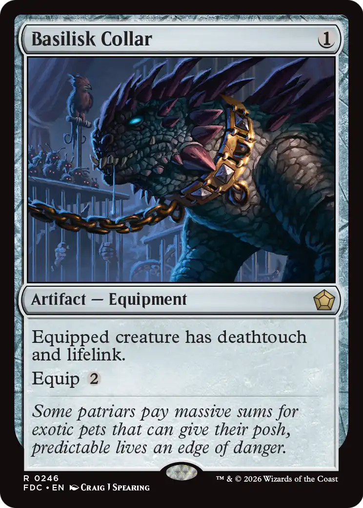 Basilisk Collar [Foundations Commander] | Red Claw Gaming