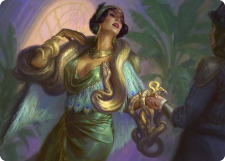 Venom Connoisseur Art Card [Streets of New Capenna Art Series] MTG Single Magic: The Gathering | Red Claw Gaming