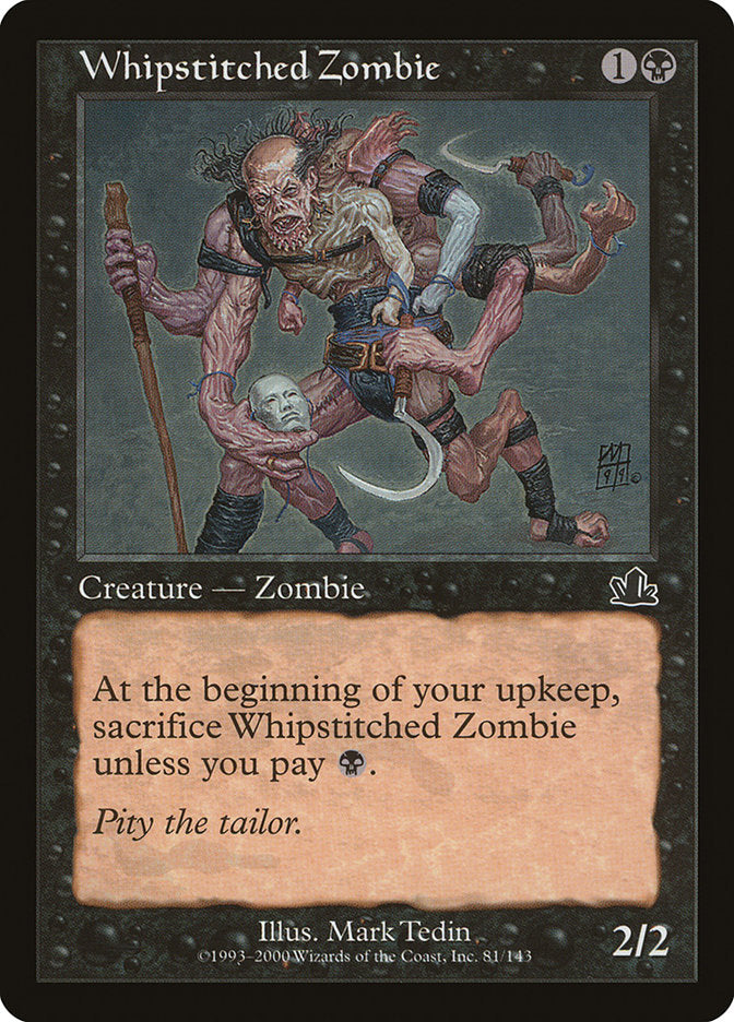 Whipstitched Zombie [Prophecy] MTG Single Magic: The Gathering | Red Claw Gaming