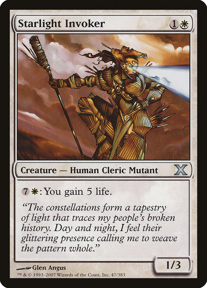 Starlight Invoker [Tenth Edition] MTG Single Magic: The Gathering | Red Claw Gaming