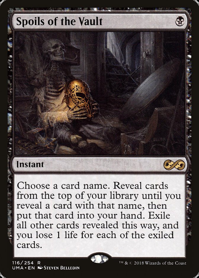 Spoils of the Vault [Ultimate Masters] MTG Single Magic: The Gathering | Red Claw Gaming