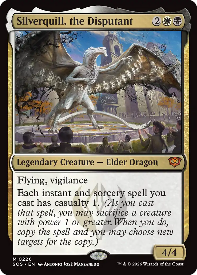Silverquill, the Disputant [Secrets of Strixhaven] MTG Single Magic: The Gathering | Red Claw Gaming