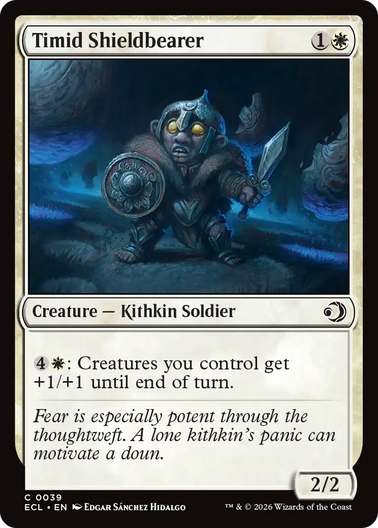 Timid Shieldbearer [Lorwyn Eclipsed] MTG Single Magic: The Gathering | Red Claw Gaming