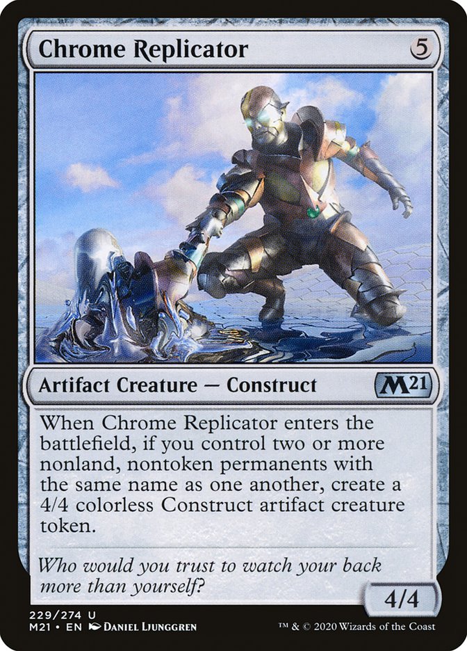 Chrome Replicator [Core Set 2021] MTG Single Magic: The Gathering | Red Claw Gaming