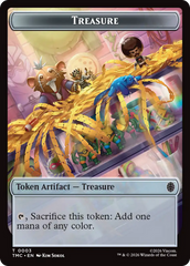 Treasure // Clue Double-Sided Token [Teenage Mutant Ninja Turtles Commander Tokens] MTG Single Magic: The Gathering | Red Claw Gaming
