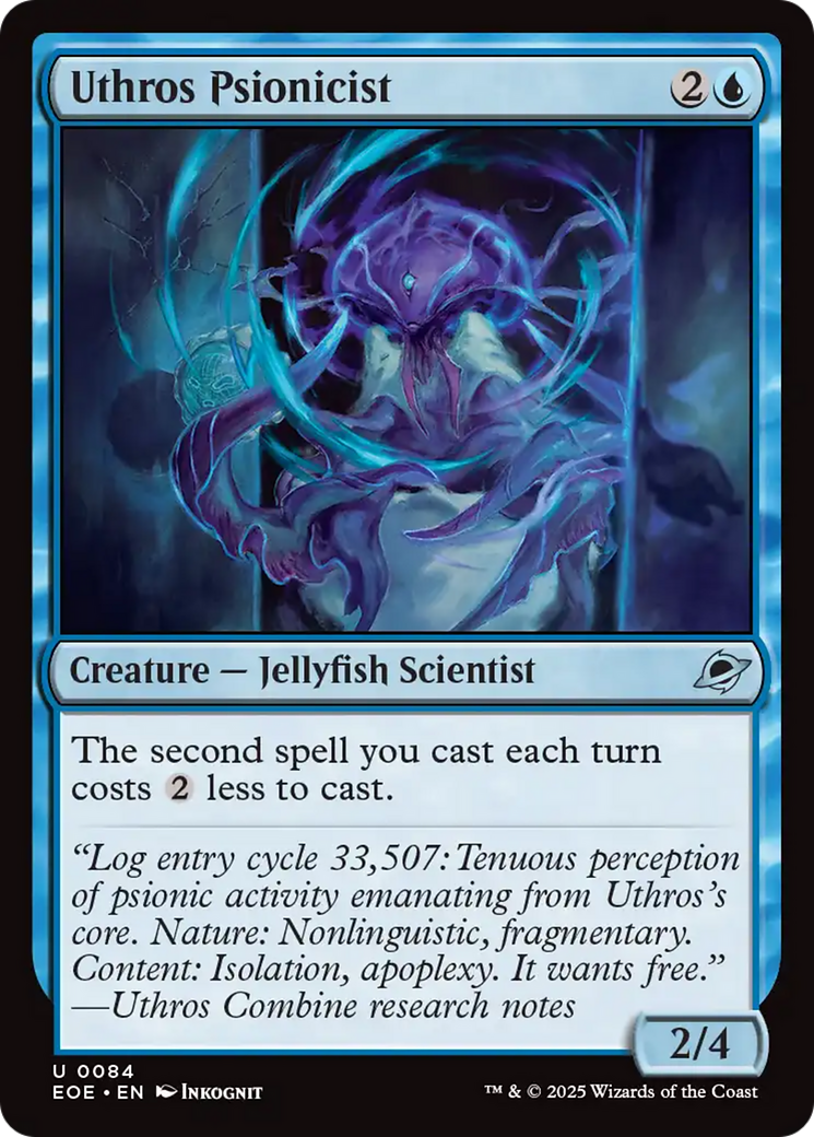 Uthros Psionicist [Edge of Eternities] MTG Single Magic: The Gathering | Red Claw Gaming