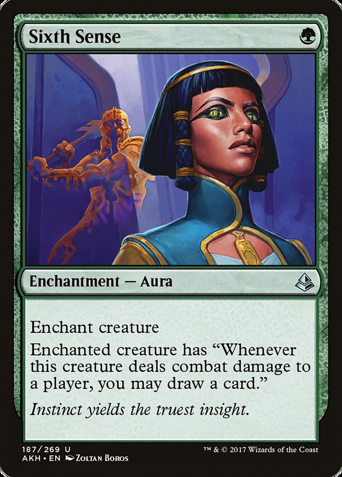 Sixth Sense [Amonkhet] MTG Single Magic: The Gathering | Red Claw Gaming