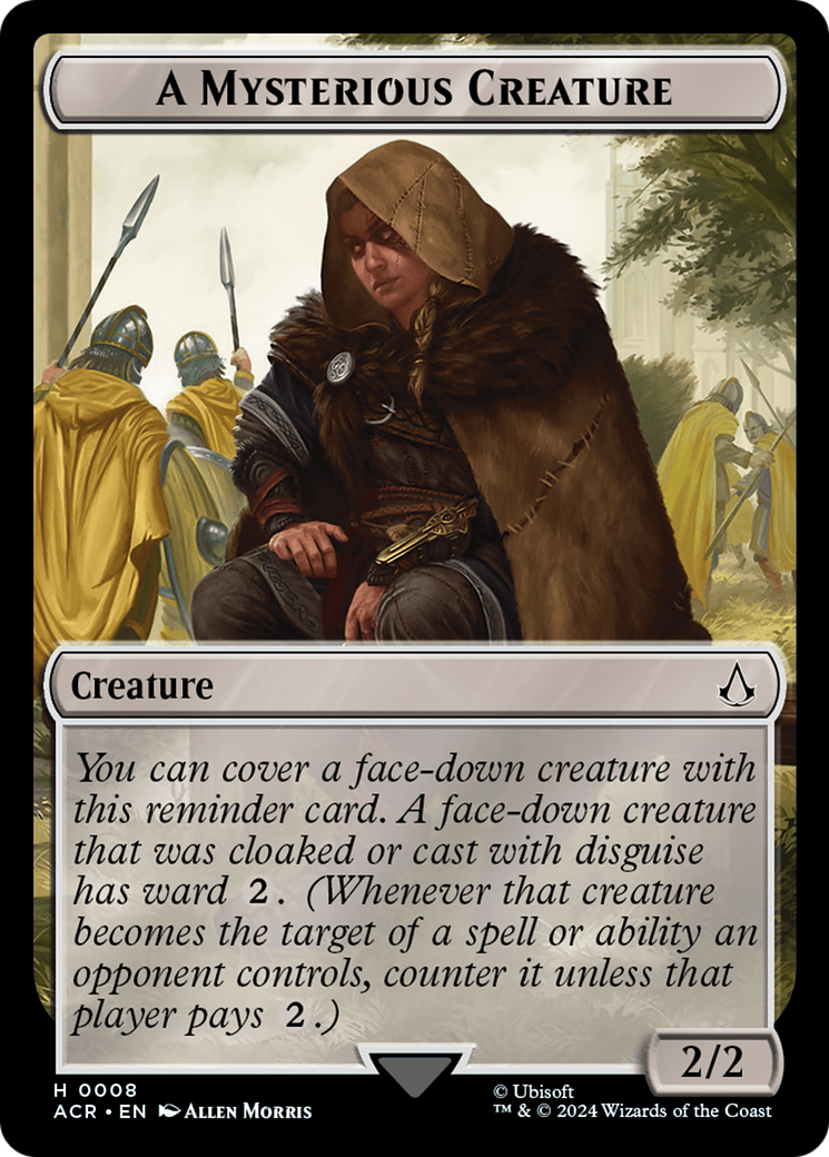 A Mysterious Creature [Assassin's Creed Tokens] MTG Single Magic: The Gathering | Red Claw Gaming
