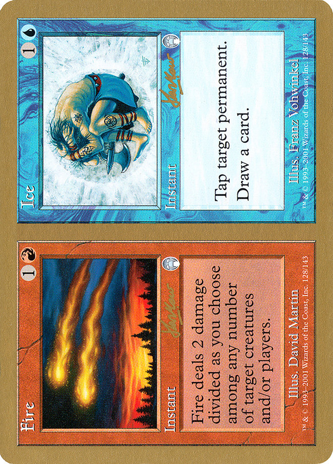 Fire // Ice (Sim Han How) [World Championship Decks 2002] MTG Single Magic: The Gathering | Red Claw Gaming