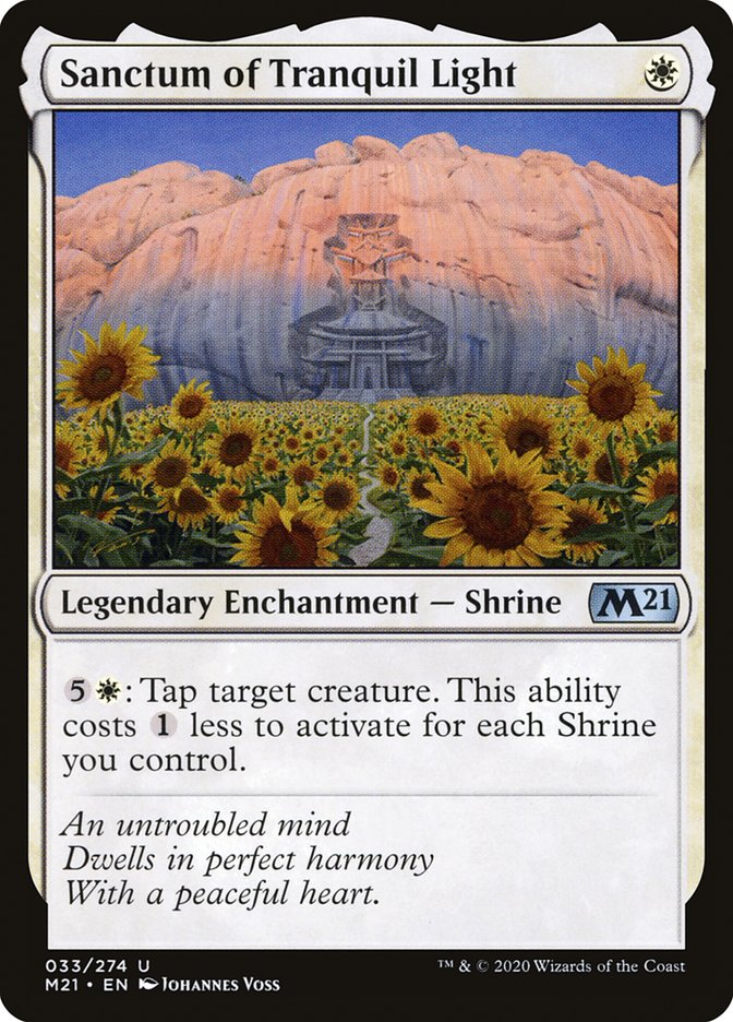 Sanctum of Tranquil Light [Core Set 2021] MTG Single Magic: The Gathering | Red Claw Gaming