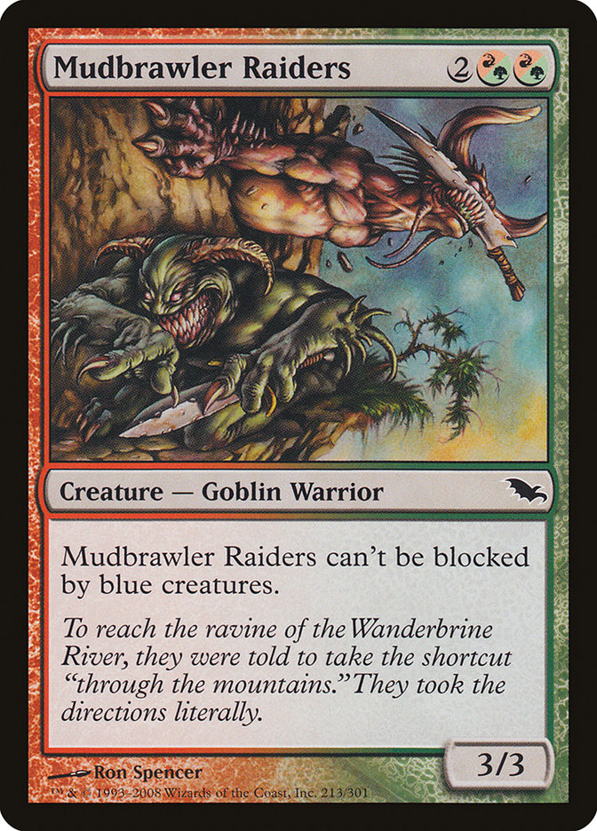 Mudbrawler Raiders [Shadowmoor] MTG Single Magic: The Gathering | Red Claw Gaming